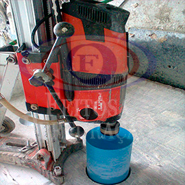 Execução de Furos em Concreto